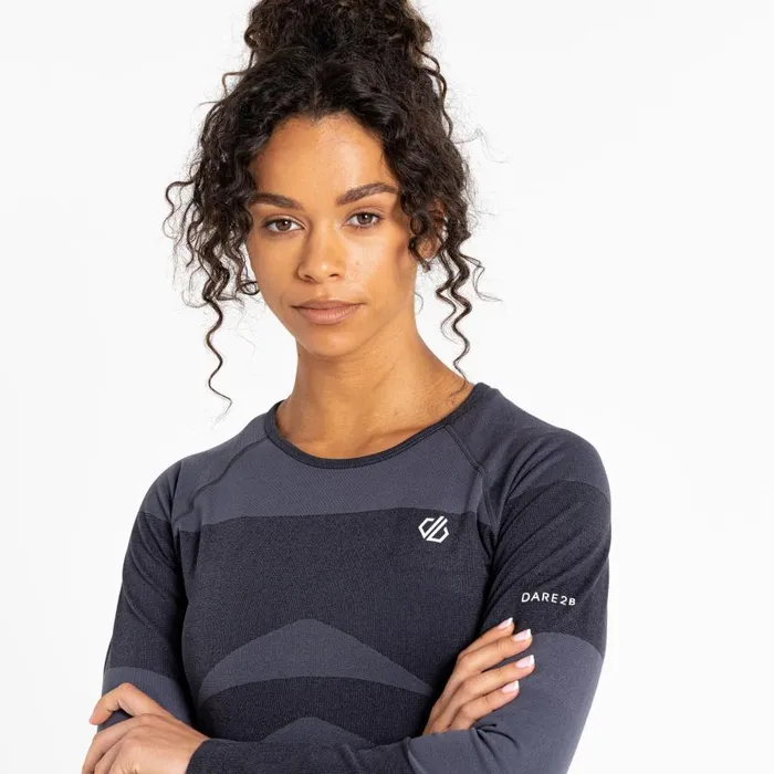 Dare 2b In The Zone Performance Base Layer Top Black Women Base Layers
