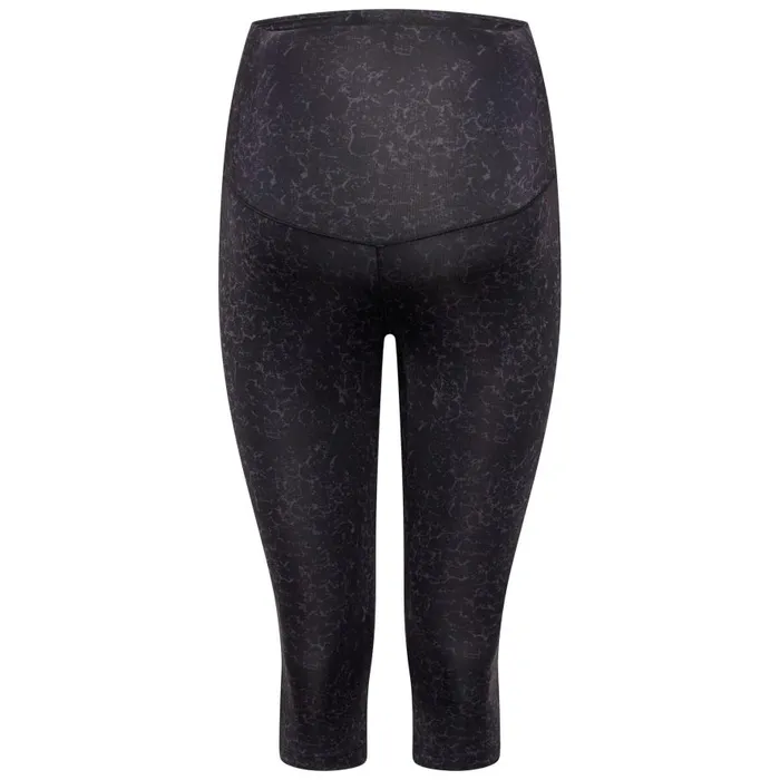 Dare 2b Influential Maternity 34 Tights Black Molecular Print Women Leggings