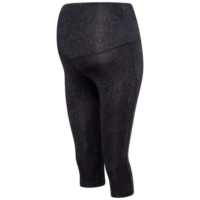 Dare 2b Influential Maternity 34 Tights Black Molecular Print Women Leggings
