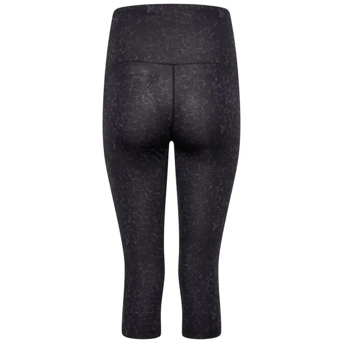Dare 2b Influential Maternity 34 Tights Black Molecular Print Women Leggings