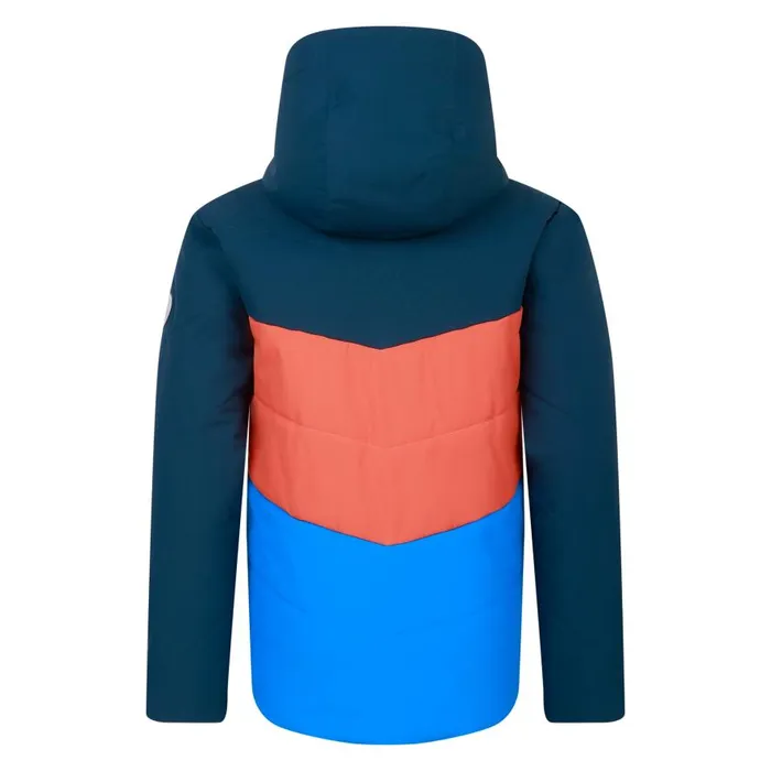 Dare 2b Jolly Puffer Jacket Athletic Blue Orange Kids Ski Jackets