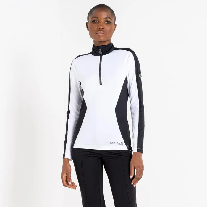 Dare 2b Julien Macdonald 8211 Excursive HalfZip Fleece White Black Women Fleece