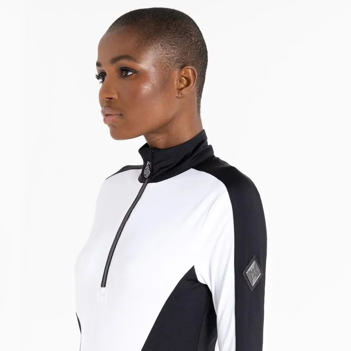 Dare 2b Julien Macdonald 8211 Excursive HalfZip Fleece White Black Women Fleece