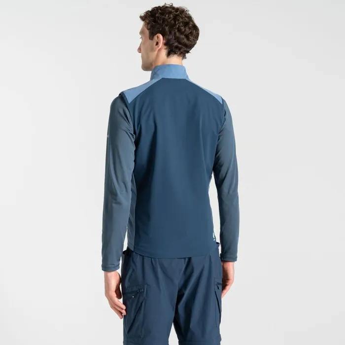 Dare 2b Lattitudinal II Vest Moonlight Denim Blue Men Gym Tops
