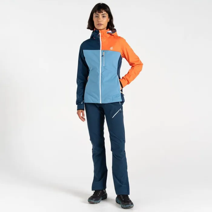 Dare 2b Lexan Softshell Jacket Niagara Blue Satsuma Women Softshell Jackets