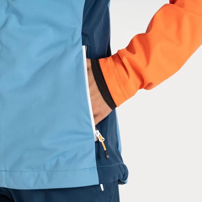 Dare 2b Lexan Softshell Jacket Niagara Blue Satsuma Women Softshell Jackets