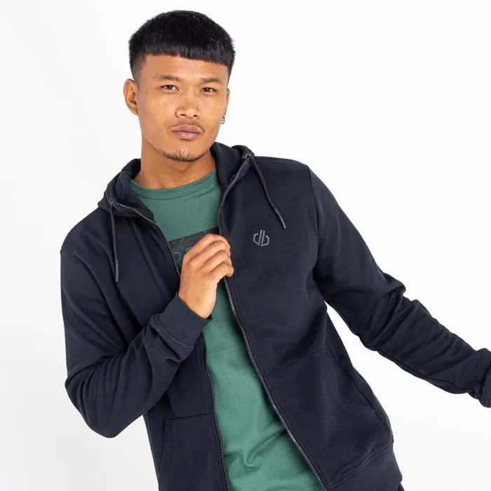 Dare 2b Modulus Full Zip Hoodie Black Men Hoodies and Sweatshirts
