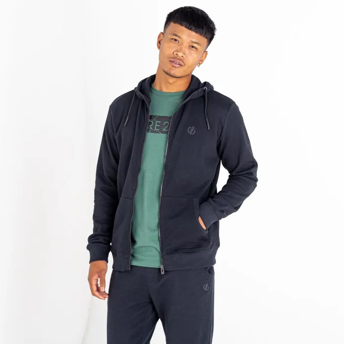 Dare 2b Modulus Full Zip Hoodie Black Men Hoodies and Sweatshirts