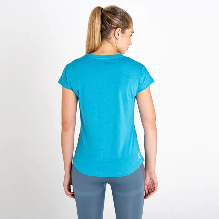 Dare 2b Moments Graphic Tee Capri Blue Women Graphic TShirts