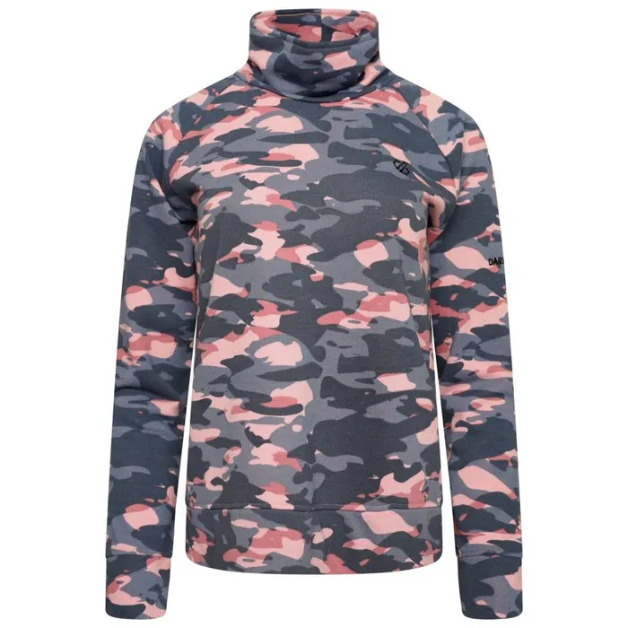 Dare 2b Offline Sweater Powder Pink Women Hoodies and Sweatshirts