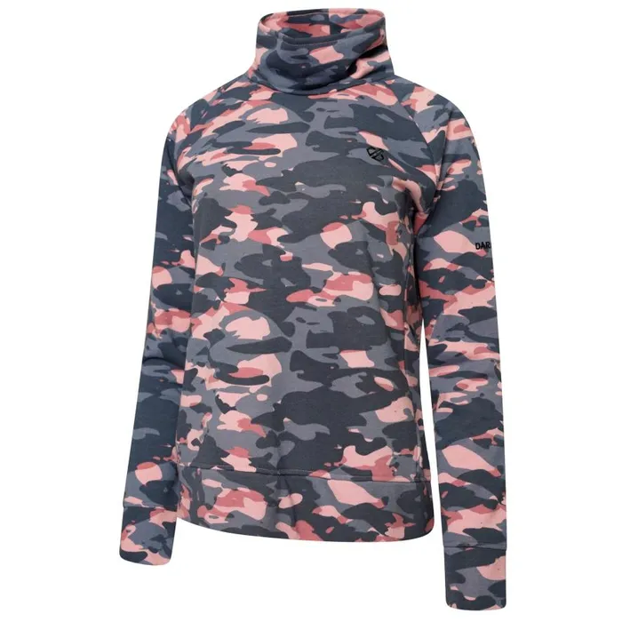 Dare 2b Offline Sweater Powder Pink Women Hoodies and Sweatshirts