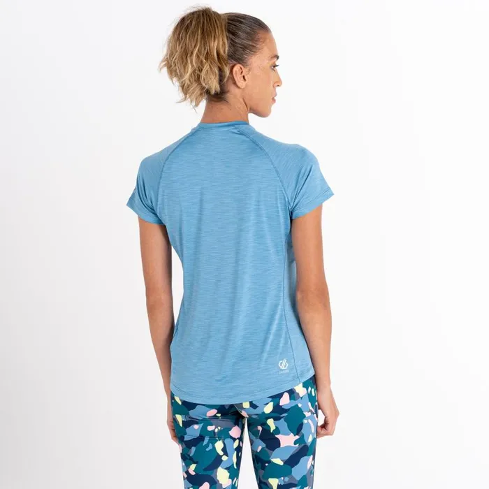 Dare 2b Outdare III Lightweight Jersey Niagara Blue Women Gym Tops