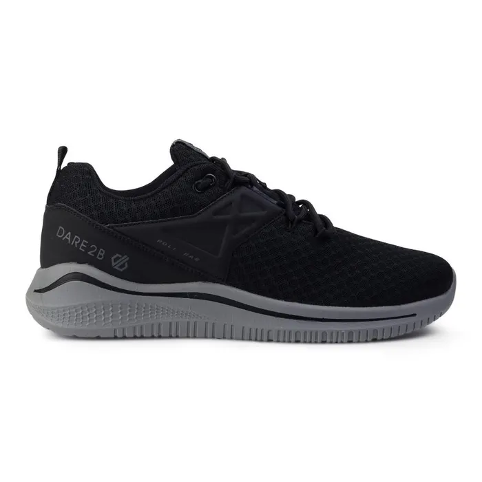 Dare 2b Plyo Lightweight Trainers Black Dark Steel Men Trainers