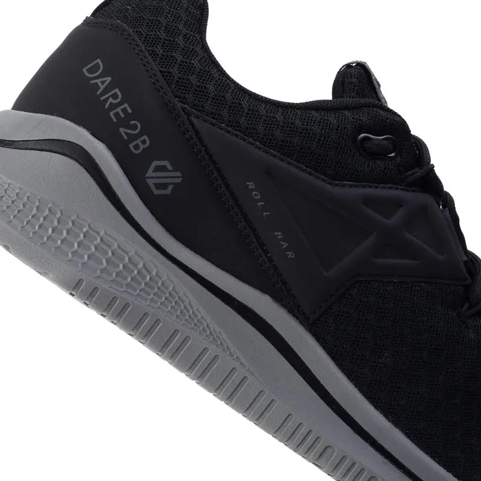 Dare 2b Plyo Lightweight Trainers Black Dark Steel Men Trainers
