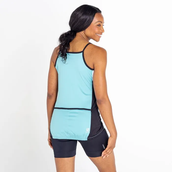 Dare 2b Regale II Recycled Lightweight Vest Meadowbrook Green Black Women Cycling Jerseys