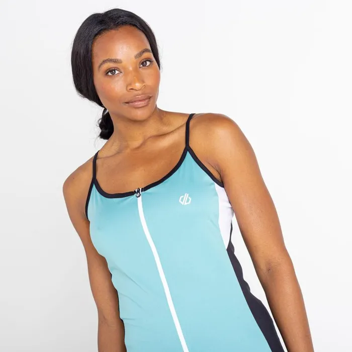 Dare 2b Regale II Recycled Lightweight Vest Meadowbrook Green Black Women Cycling Jerseys