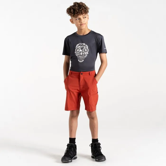 Dare 2b Reprise II Lightweight Shorts Tuscan Red Kids Shorts