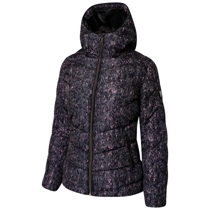 Dare 2b Reputable Insulated Jacket Powder Pink Wave Print Women Insulated Jackets