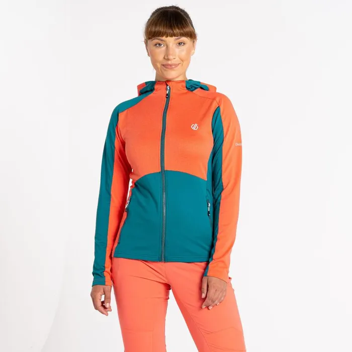 Dare 2b Ritual II Recycled Core Stretch Neon Peach Women Midlayers