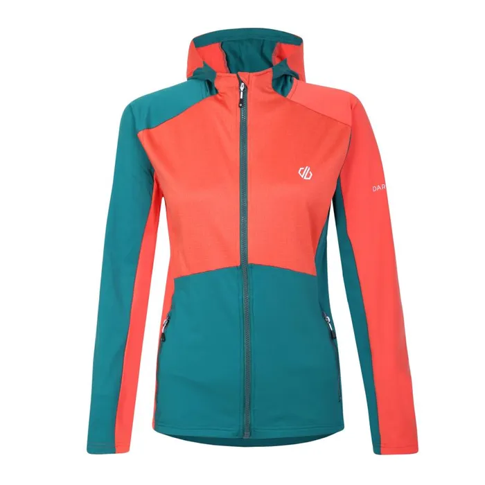 Dare 2b Ritual II Recycled Core Stretch Neon Peach Women Midlayers
