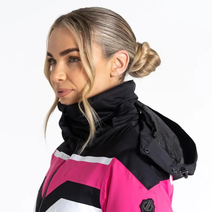 Dare 2b Rocker Ski Jacket Pure Pink Women Waterproof Jackets