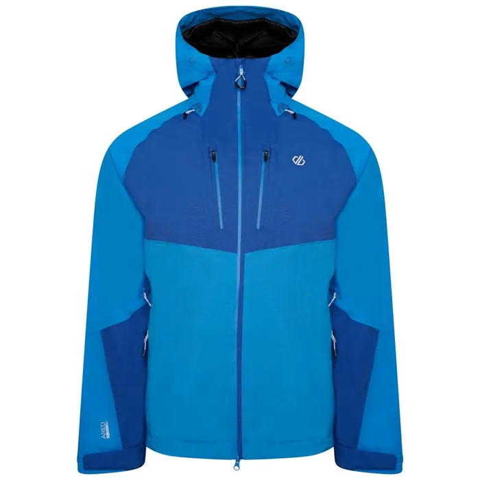 Dare 2b Soaring II Recycled Waterproof Jacket Teton Blue Snorkel Blue Men Waterproof Jackets