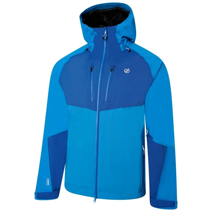 Dare 2b Soaring II Recycled Waterproof Jacket Teton Blue Snorkel Blue Men Waterproof Jackets
