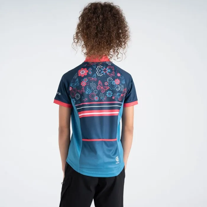 Dare 2b Speed Up II Jersey Moonlight Denim Petal Print Kids