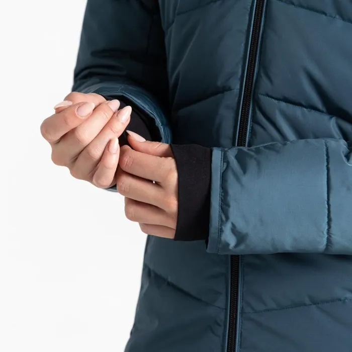 Dare 2b Striking III Mid Length Padded Jacket Orion Grey Women Insulated Jackets