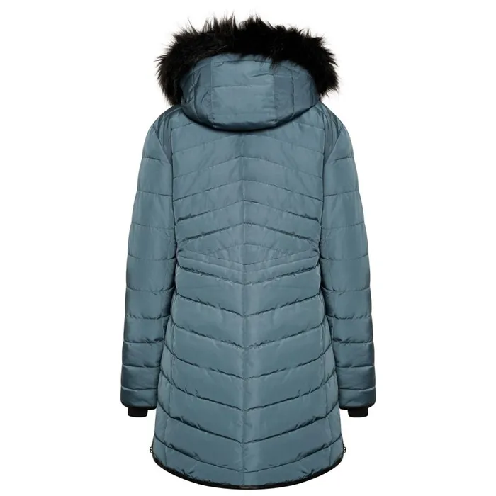 Dare 2b Striking III Mid Length Padded Jacket Orion Grey Women Insulated Jackets