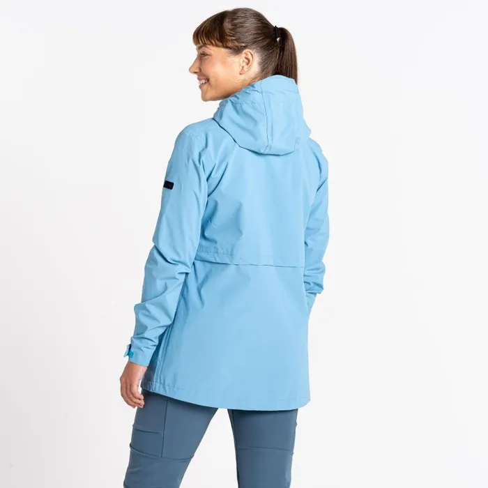 Dare 2b Switch Up Recycled Waterproof Jacket Niagara Blue Women Waterproof Jackets