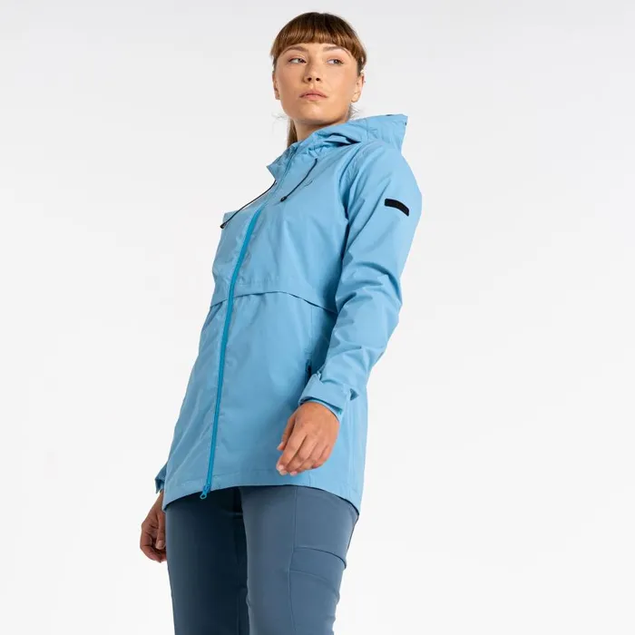 Dare 2b Switch Up Recycled Waterproof Jacket Niagara Blue Women Waterproof Jackets