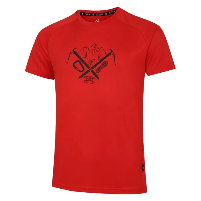 Dare 2b Tech TShirt Seville Red Men Graphic TShirts
