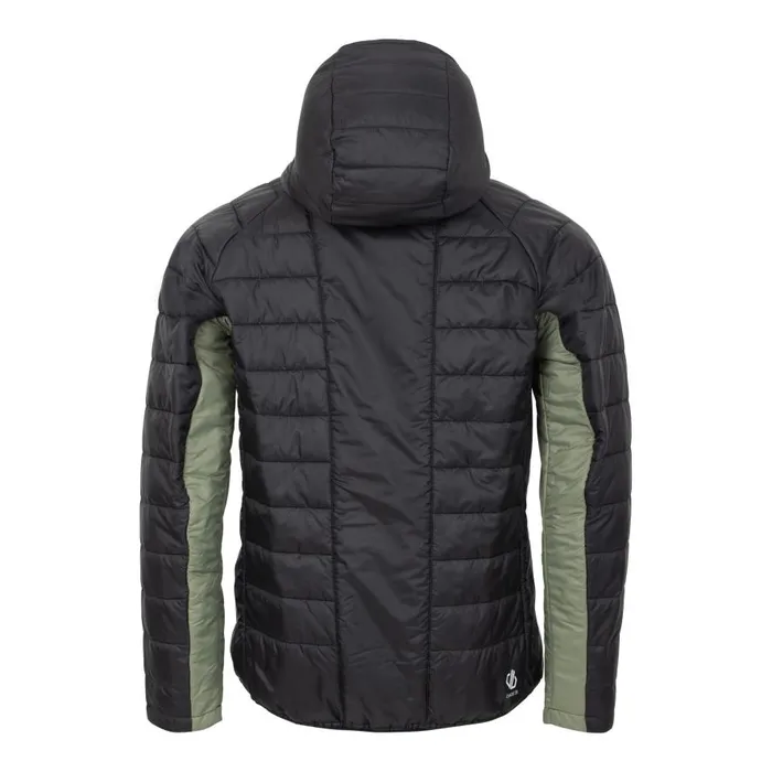 Dare 2b Touring II Baffled Jacket Black Olivine Green Men Insulated Jackets
