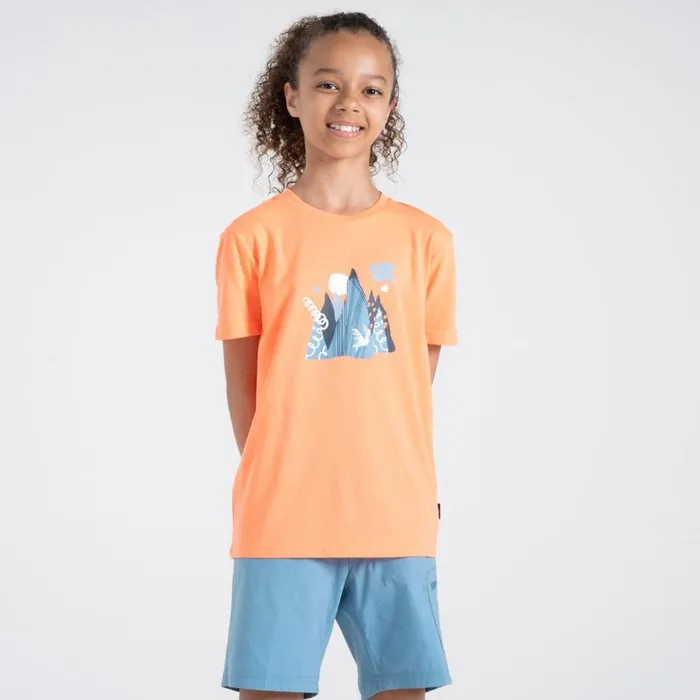 Dare 2b Trailblazer II TShirt Live Wire Orange Kids