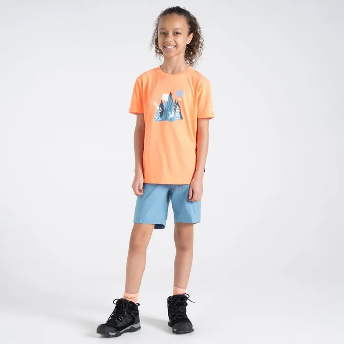 Dare 2b Trailblazer II TShirt Live Wire Orange Kids
