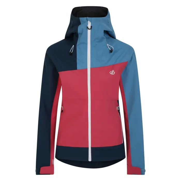 Dare 2b Traversing II Waterproof Jacket Sorbet Pink Blue Women Waterproof Jackets