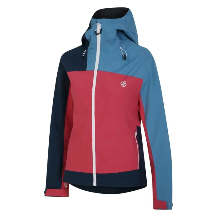 Dare 2b Traversing II Waterproof Jacket Sorbet Pink Blue Women Waterproof Jackets