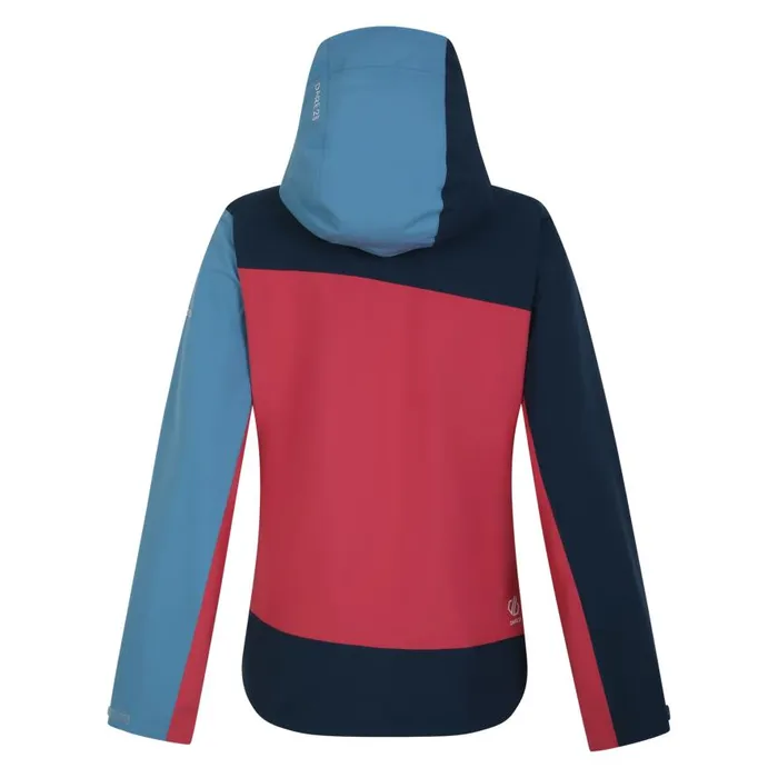 Dare 2b Traversing II Waterproof Jacket Sorbet Pink Blue Women Waterproof Jackets