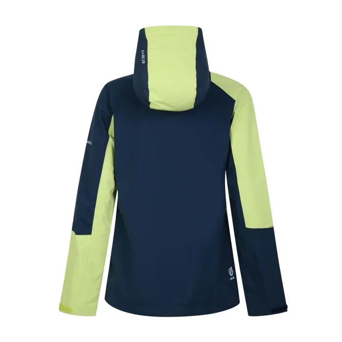Dare 2b Traversing Waterproof Jacket Moonlight Denim Sharp Green Women Waterproof Jackets