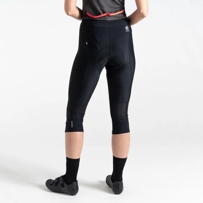 Dare 2b Worldly Gel Cycling Capri Black Women Shorts