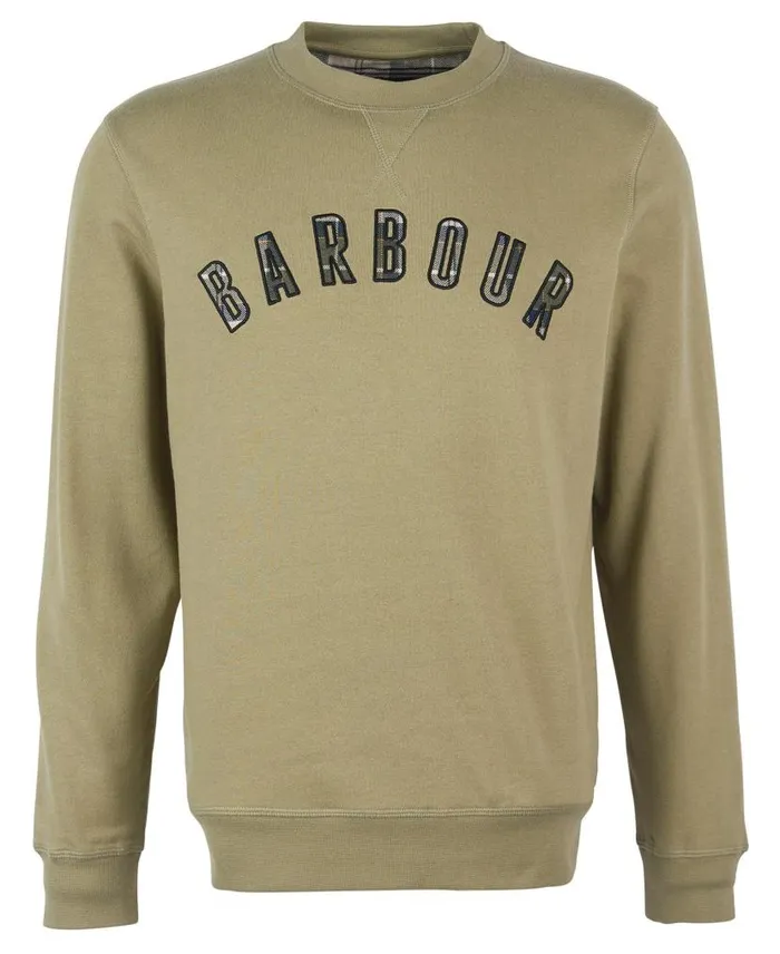 Debson Crew Neck Sweatshirt Fig Men Barbour Hoodies and Sweatshirts