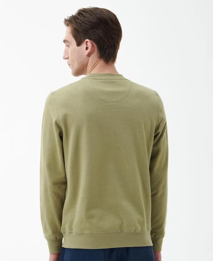 Debson Crew Neck Sweatshirt Fig Men Barbour Hoodies and Sweatshirts