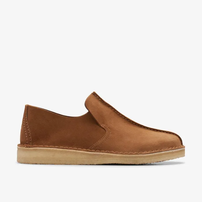 Desert Mosier Cola Suede Men Clarks Loafers and Slip Ons