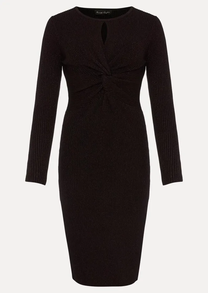 Dielle Shimmer Twist Dress Port Women Phase Eight Dresses