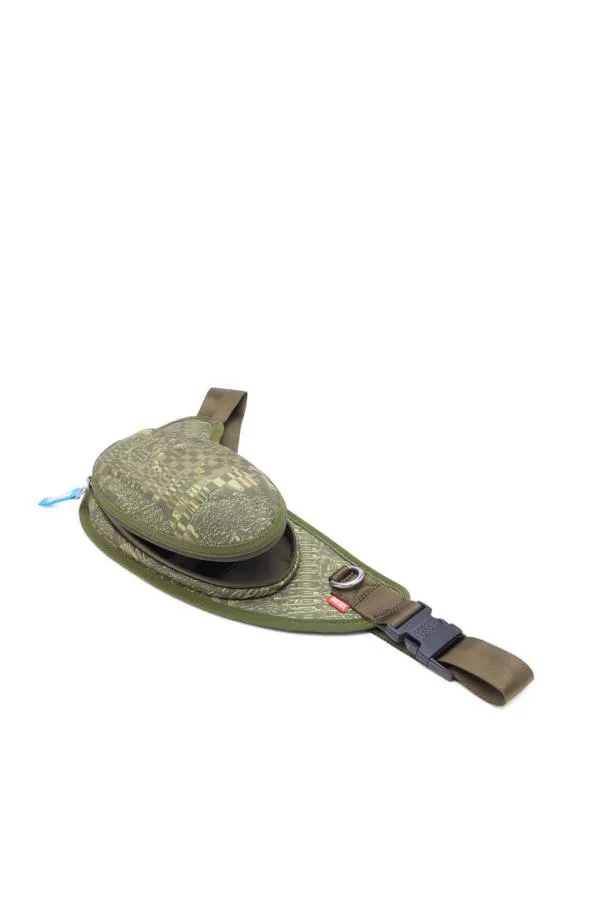 Diesel 1drpod Crossbody Military Green Men Crossbody Bags