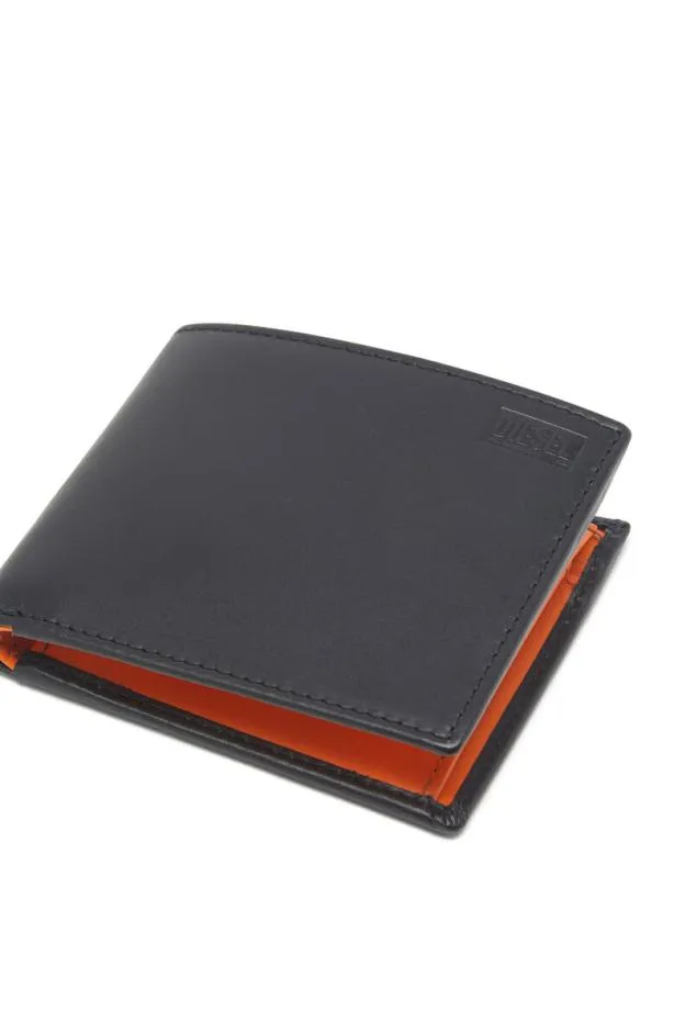 Diesel Bifold Coin S Blackorange Women Wallets