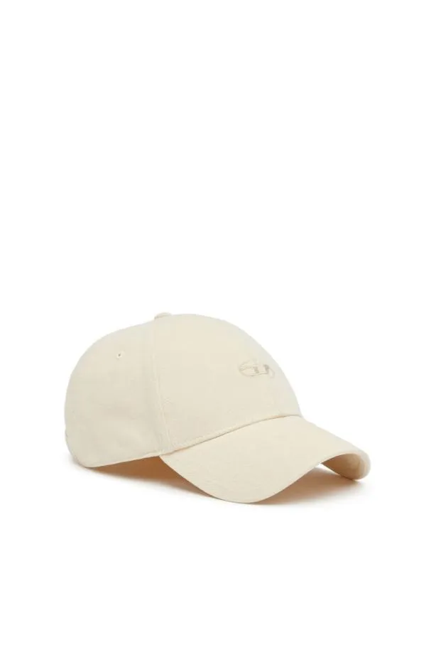 Diesel Crunwash White Men Caps and Hats
