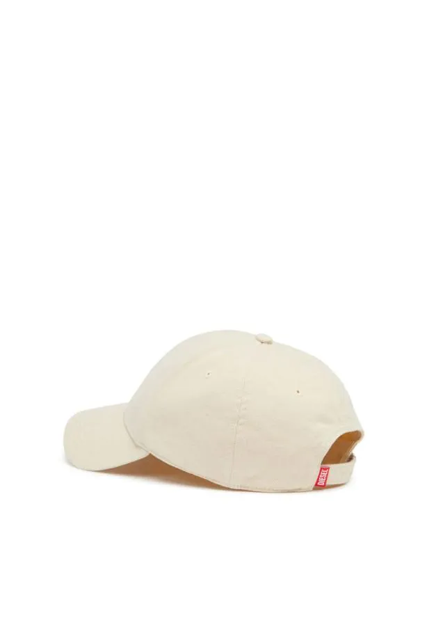 Diesel Crunwash White Men Caps and Hats