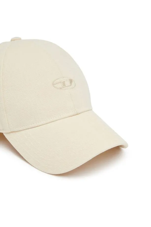 Diesel Crunwash White Men Caps and Hats